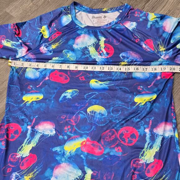 Reel Legends Performance Clothing Keep It Cool Jellyfish Long Sleeve Shirt - Picture 4 of 6